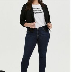 Torrid Open Front Lightweight Blazer.